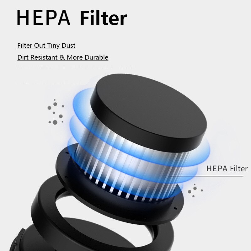 Máy hút bụi cầm tay không dây cao cấp cho gia đình và xe hơi cực mạnh 9000PA , Pin 4000mAH sử dụng cực lâu