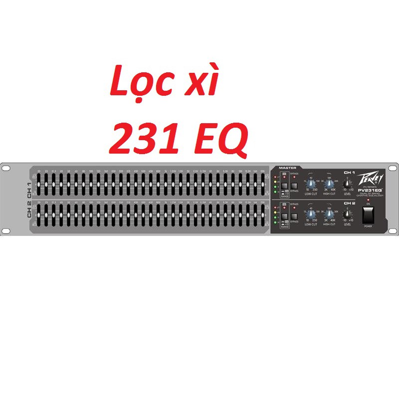 Lọc xì Equalizer PEAVEY PV 231EQ