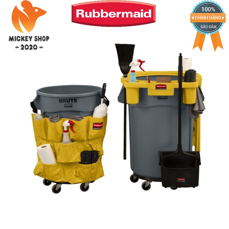 Thùng Nhựa Đa Năng Brute 37 Lit - 10 gallons Cao Cấp RUBBERMAID