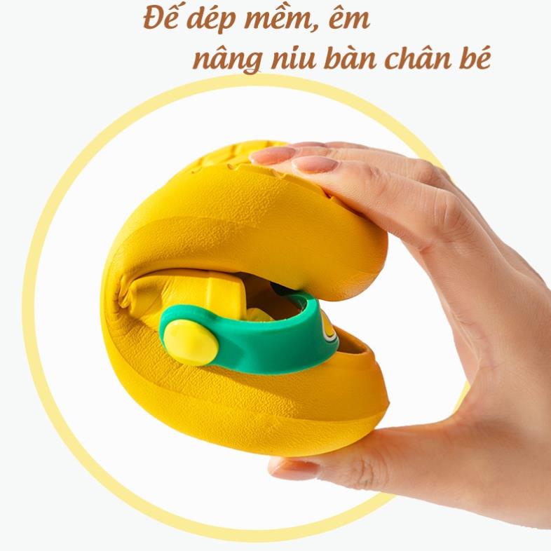 Dép cho bé gái bé trai ZHUBABA, dép cross siêu nhẹ chống trơn trượt - Mã K39