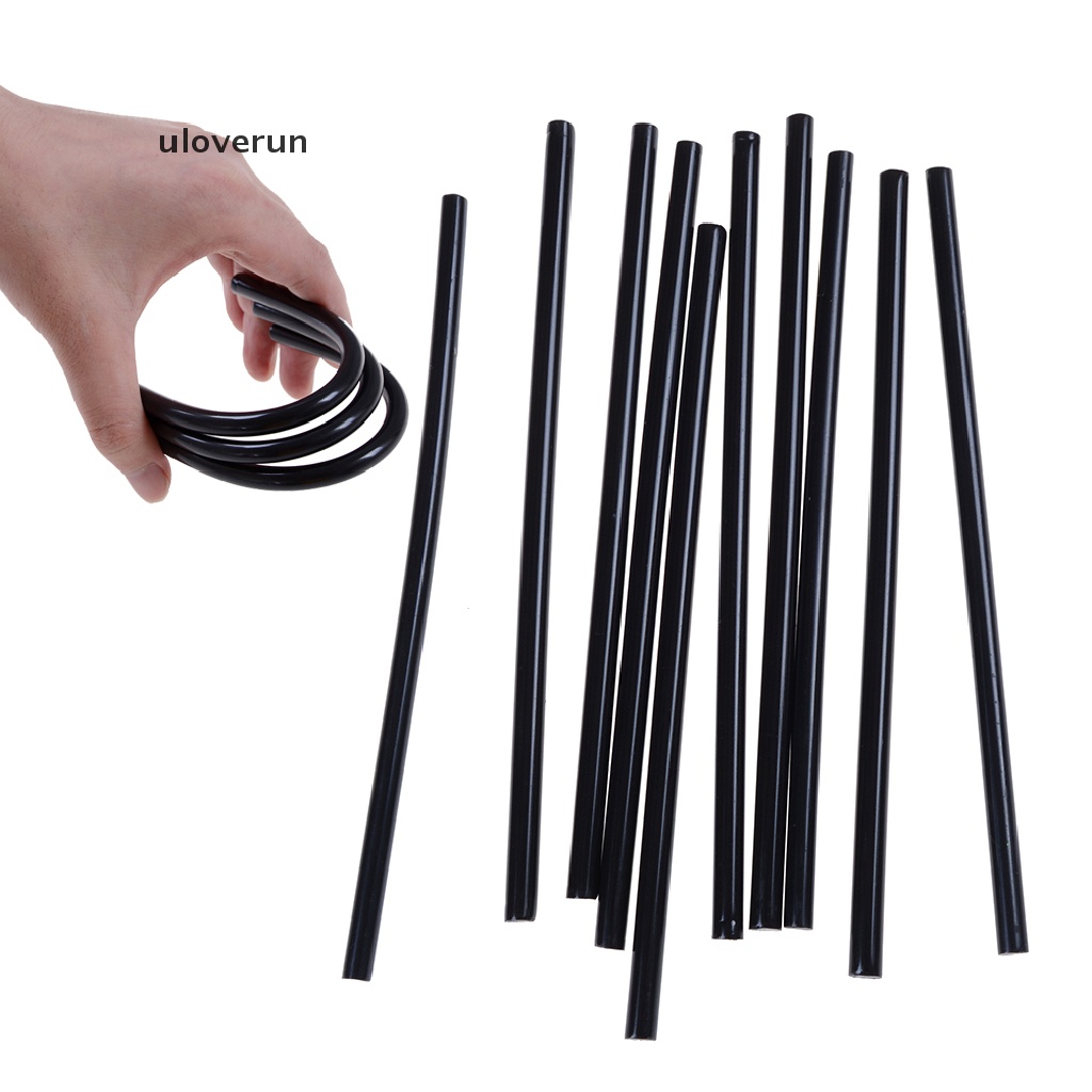 Set 10 Que Keo Nóng Chảy 7 * 190mm Màu Đen Dành Cho Súng Bắn Keo Tiện Dụng