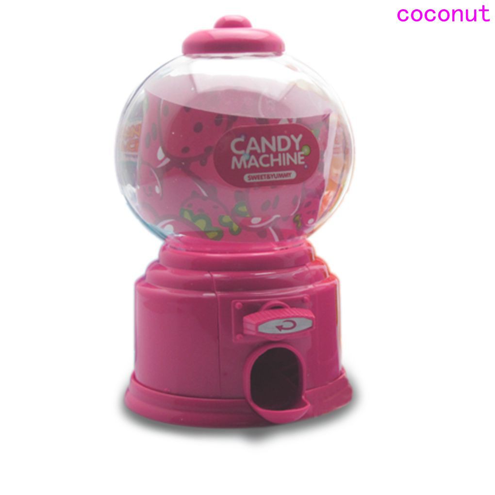 Máy đút tiền rớt kẹo mini có 5 màu bắt mắt tiện dụng sành điệu