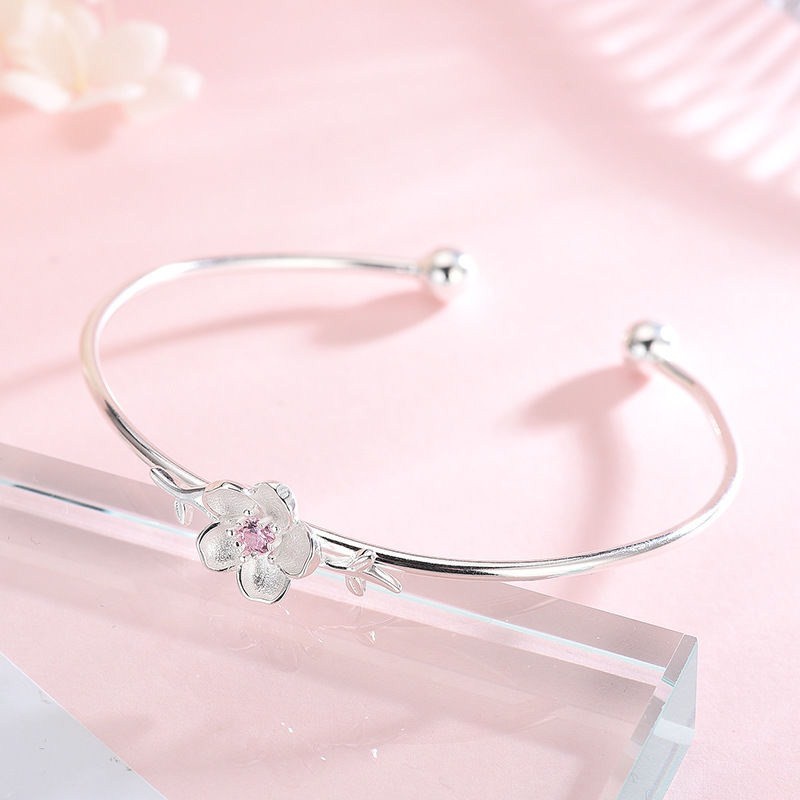 Vòng cổ Mặt Hoa Anh Đào Xinh Xắn Thời Trang Cho Bạn Gái