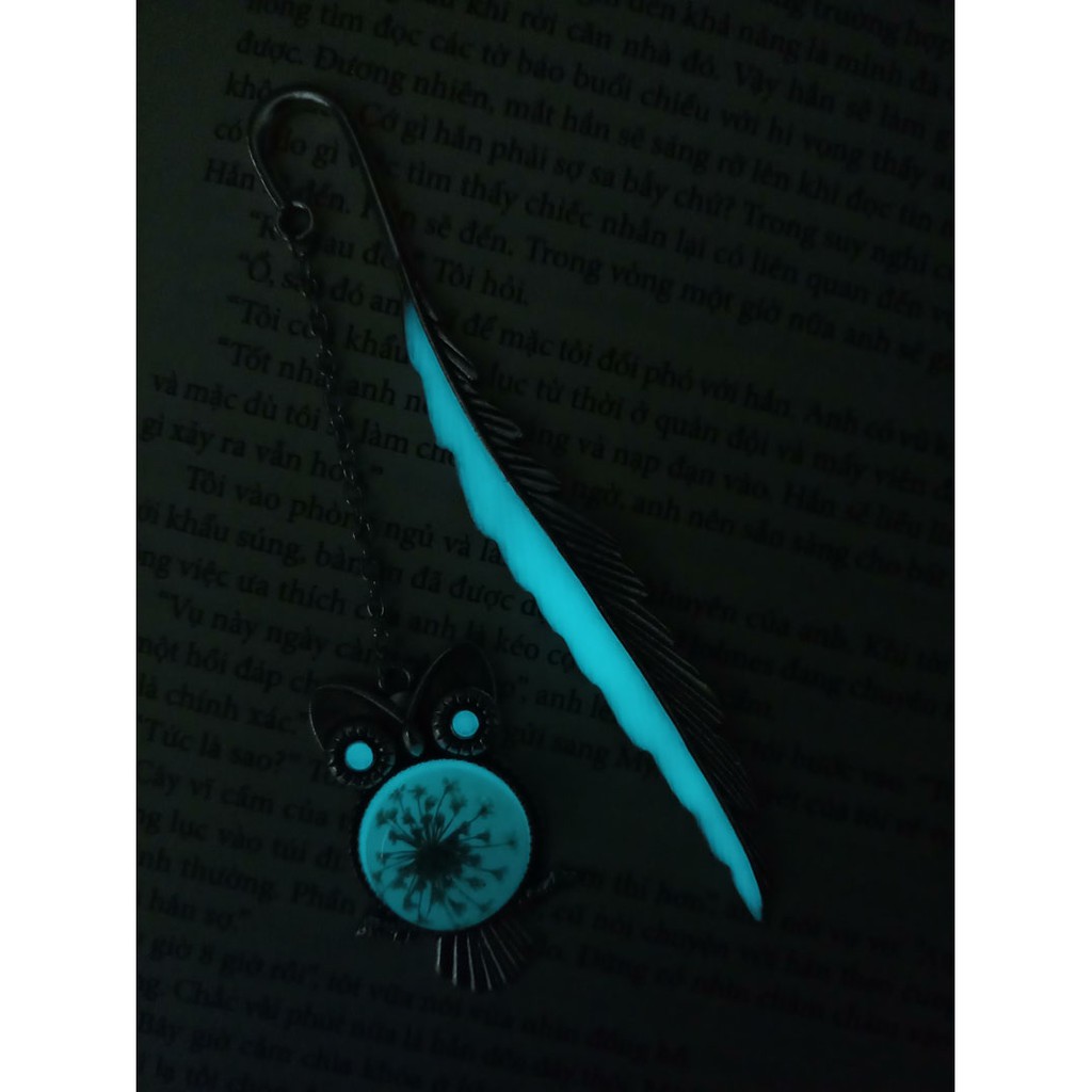 Đánh dấu sách bookmark dạ quang Chim cú xinh xinh