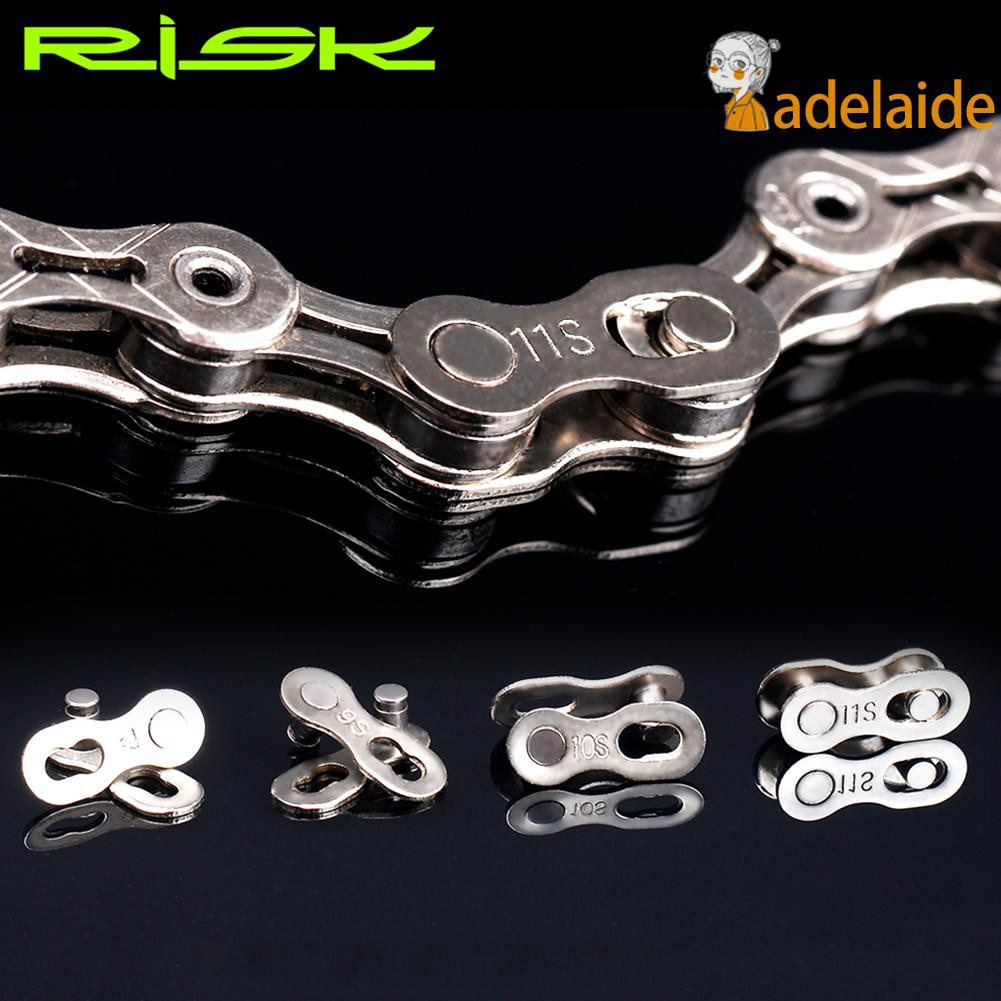 RISK Bicycle Connector Joints Quick Master Links for 8S/9/10/11/24/27/30 Speed