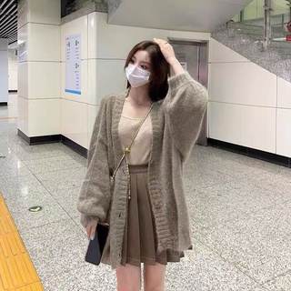 (Order) Áo cardigan lông thỏ mềm mịn