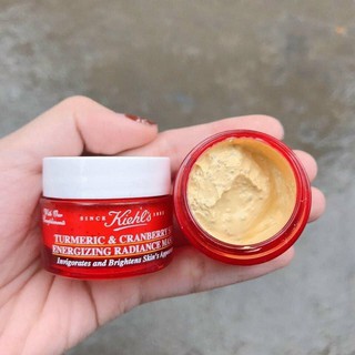Mặt Nạ Nghệ Việt Quất Kiehl's Làm Sáng Da Tumeric & Cranberry Seed Energizing Radiance Masque