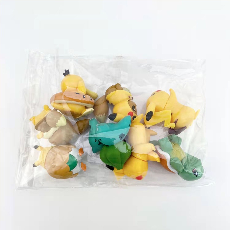 Set 8 Mô Hình Nhân Vật Phim Hoạt Hình Pokemon Xinh Xắn