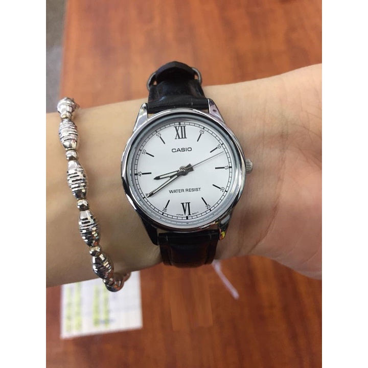 Đồng Hồ Nữ Dây Da Casio Anh Khuê LTP-V005L-7B2UDF Bảo Hành 1 Năm