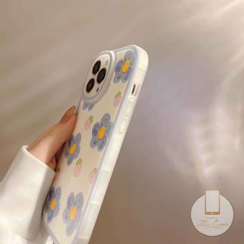 Ốp Điện Thoại Tpu Mềm Chống Sốc Họa Tiết Hoa Cho IPhone 11 12 13 14 Pro Max 7 8 6 6s Plus XS X XR XS Max SE 2020