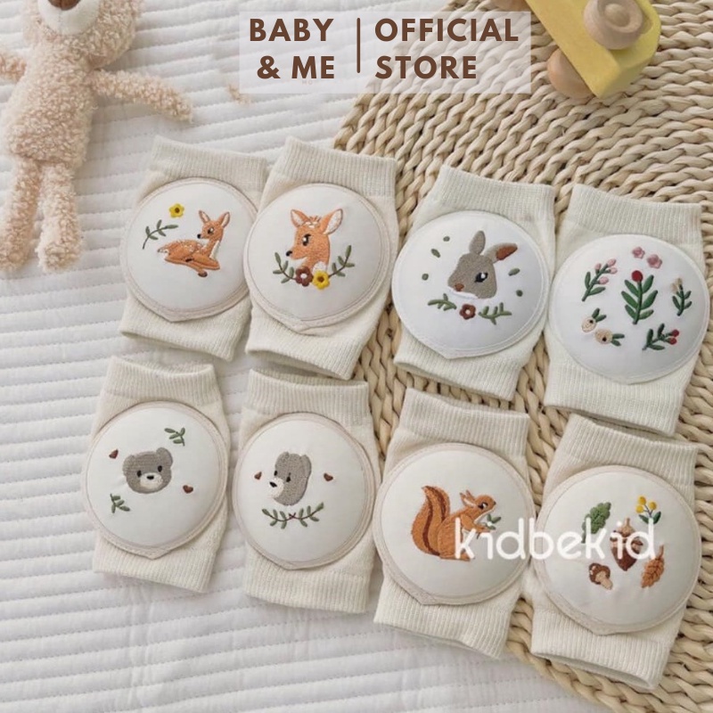 Bọc Bảo Vệ Đầu Gối Cho Bé Phong Cách Hàn Cao Cấp An Toàn Cho Bé Tập Bò