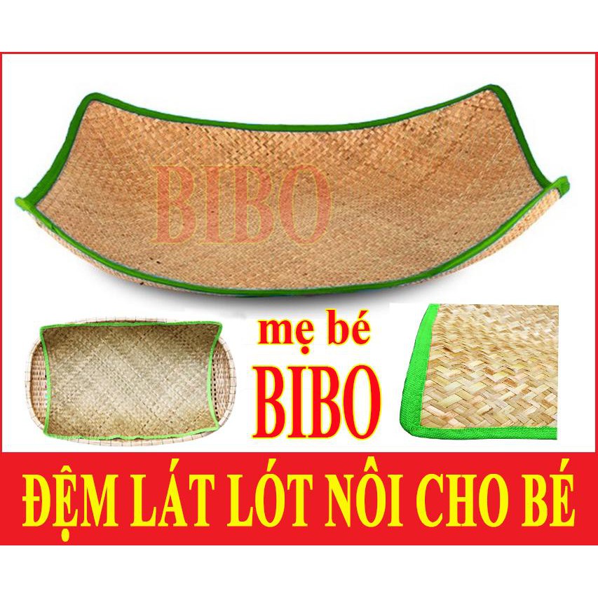 CHIẾU CHO BÉ ĐỆM LÓT NÔI ÊM MÁT (67x55cm)