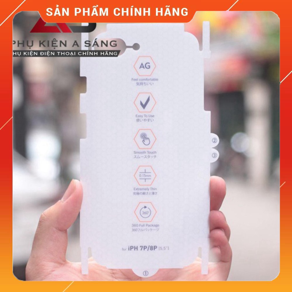 Miếng Dán PPF Nhám Mặt Trước Và Sau ĐT Cho IPHONE và SAMSUNG