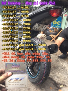 Vỏ xe Quick Thái Lan cho mọi loại xe