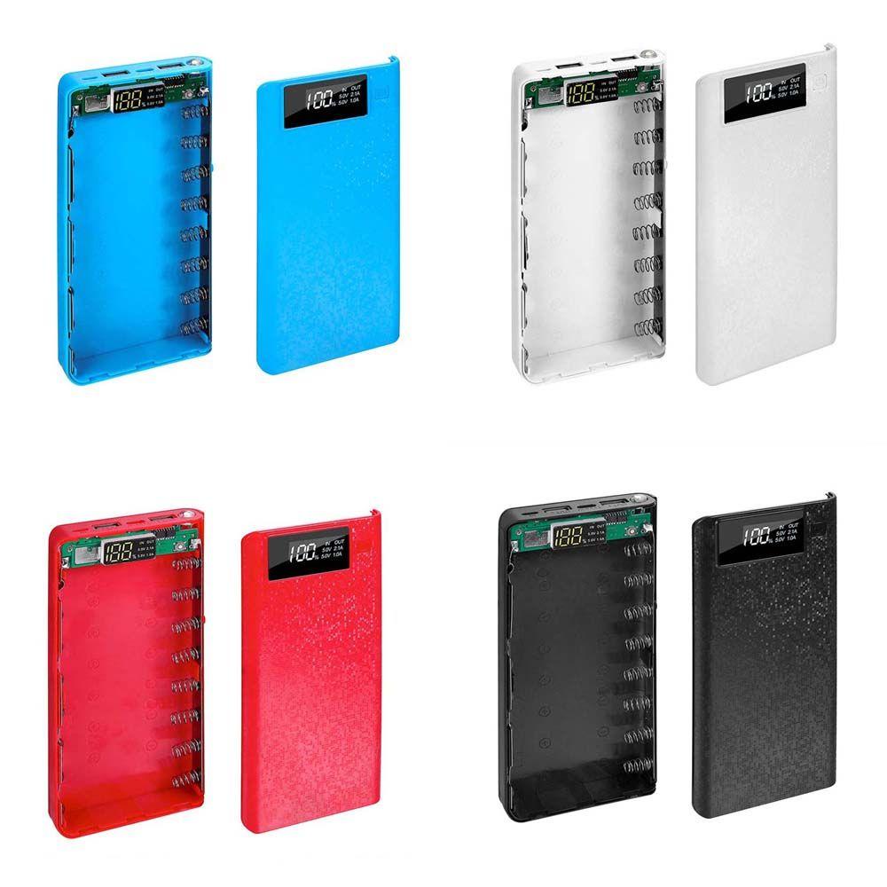 Hộp Sạc Pin Điện Thoại Loại C 8 X 18650 Thiết Kế Nhỏ Gọn Tiện Dụng Ốp