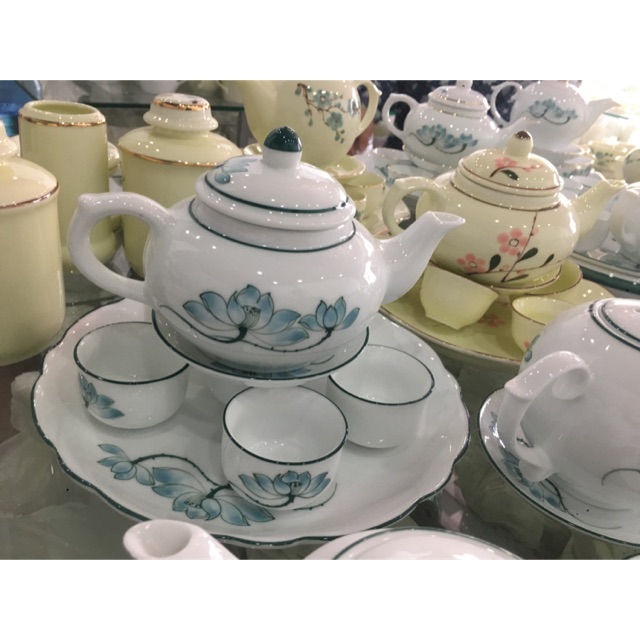 Bộ tách trà cao cấp Bát Tràng (nhiều mẫu)