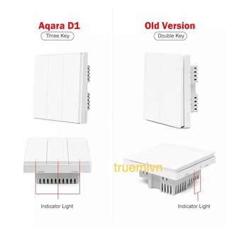 Công tắc âm tường Xiaomi Aqara D1