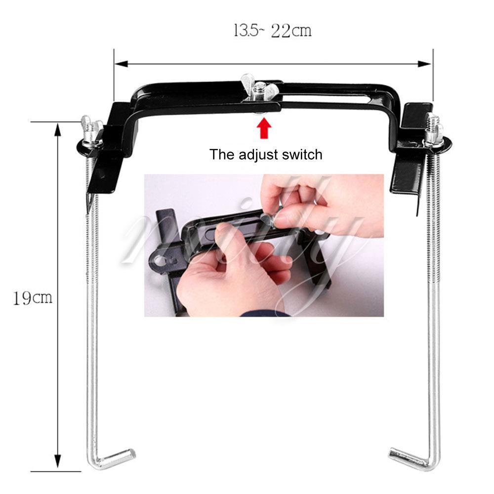 ☻☻ Stand Battery Holder Universal Storage Rack Metal