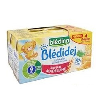 Sữa nước Bledina nhiều vị  (250ml*4)  pháp