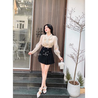 CHÂN VÁY 6 CÚC XÒA SẾP LY CỰC XINH NỮ CV56