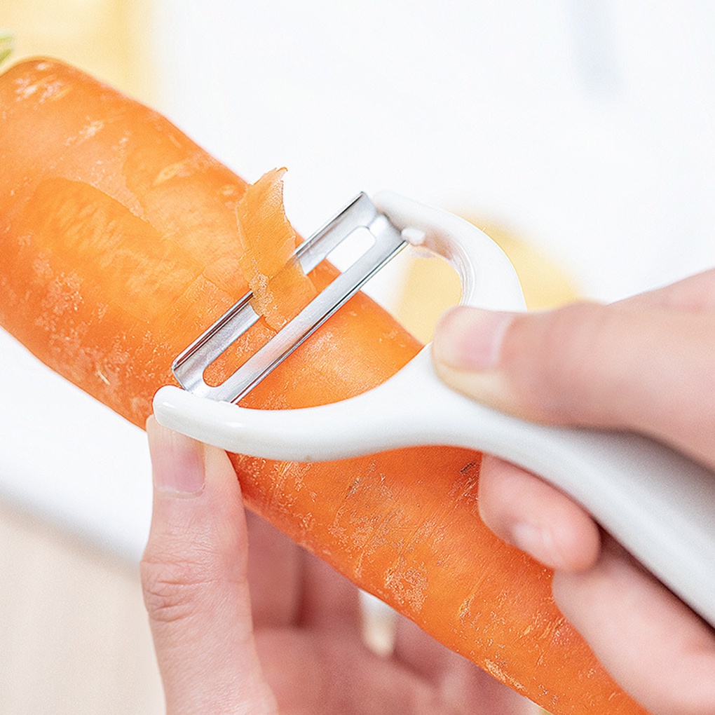 Dụng Cụ Gọt Vỏ Trái Cây Bằng Thép Không Gỉ Đa Năng Tiện Lợi