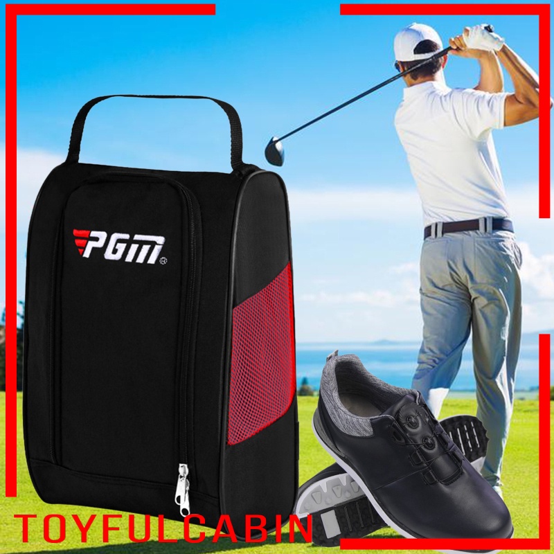 Túi Tote Đựng Giày Đánh Golf Có Khóa Kéo Thông Gió - Quà Tặng Tuyệt Vời Cho Nam Và Nữ