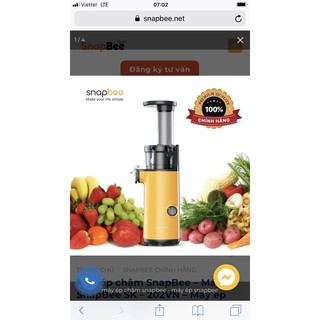 Máy ép chậm Snapbee