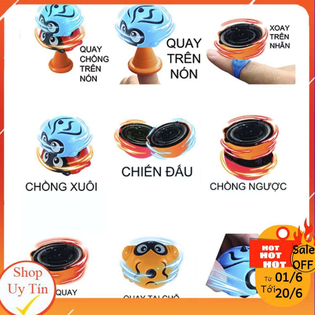 [XẢ KHO] CON QUAY MA THUẬT, CON QUAY THẦN TỐC