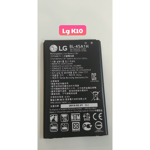 Pin thay thế cho máy LG K10