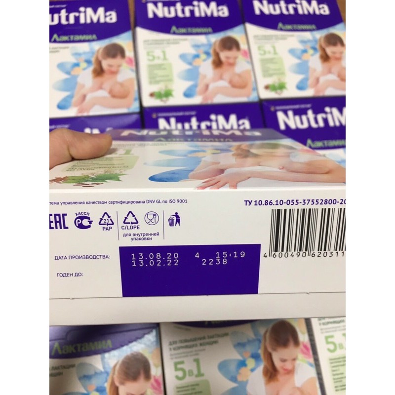 Sữa cho mẹ bau va sau sinh 5in1 Nutrima Lactamil