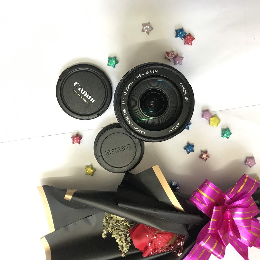 Lens Canon 17-85 is USM dùng cho máy EOS crop