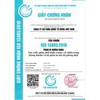 KHẨU TRANG KHÁNG KHUẨN - 4 LỚP - PHARMA