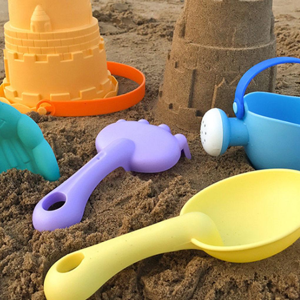Bộ 11 Món Đồ Chơi Xô Xẻng Xúc Cát Đi Biển / Bể bơi Cho Bé Màu Sắc Ngẫu Nhiên