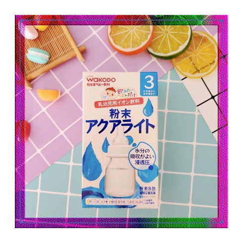 Trà Wakodo Nhật Bột Điện Giải (8 gói/ hộp)(date 09/2022)