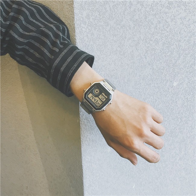 [Mã FAMAYFA2 giảm 10K đơn 50K] Đồng hồ nam điện tử dây thép chống nước DH119 Miucho | BigBuy360 - bigbuy360.vn