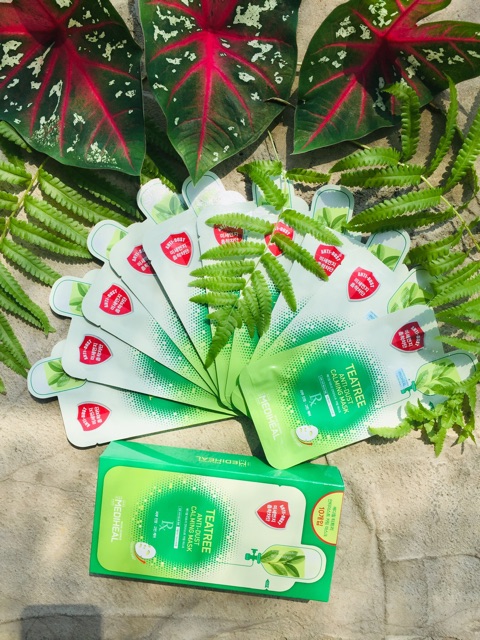 Mặt Nạ An-Ti Dust Tinh Chất Tràm Trà (Mediheal Tea Tree Anti-dust Calming Mask)