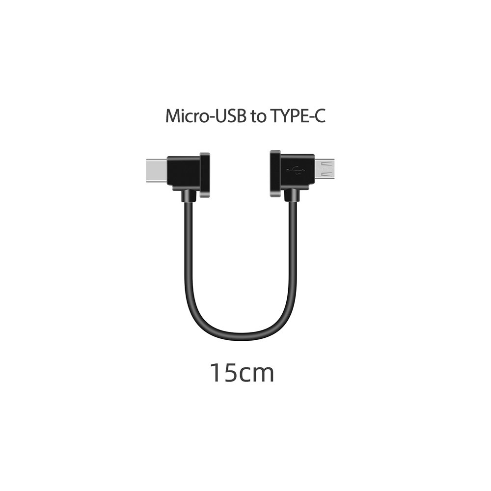 1 Cáp Sạc Micro-Usb Sang Lightning / Type-C / Micro-Usb 15 / 30cm Cho Dji Spark / Mavic Mini / Mavic 2 / Mavic Ele