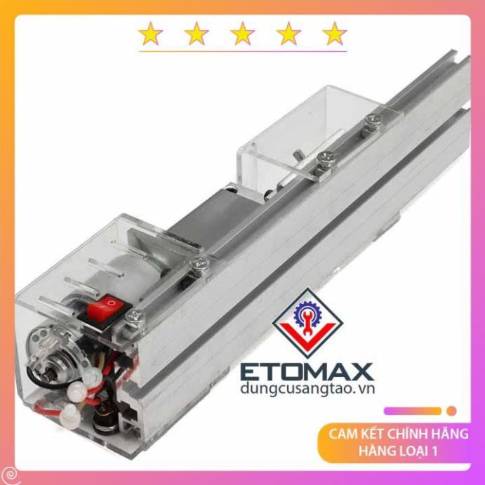 [Hàng loại 1-Bảo hành 12 tháng] Máy tiện mini DIY V1 ( ETOMAX )