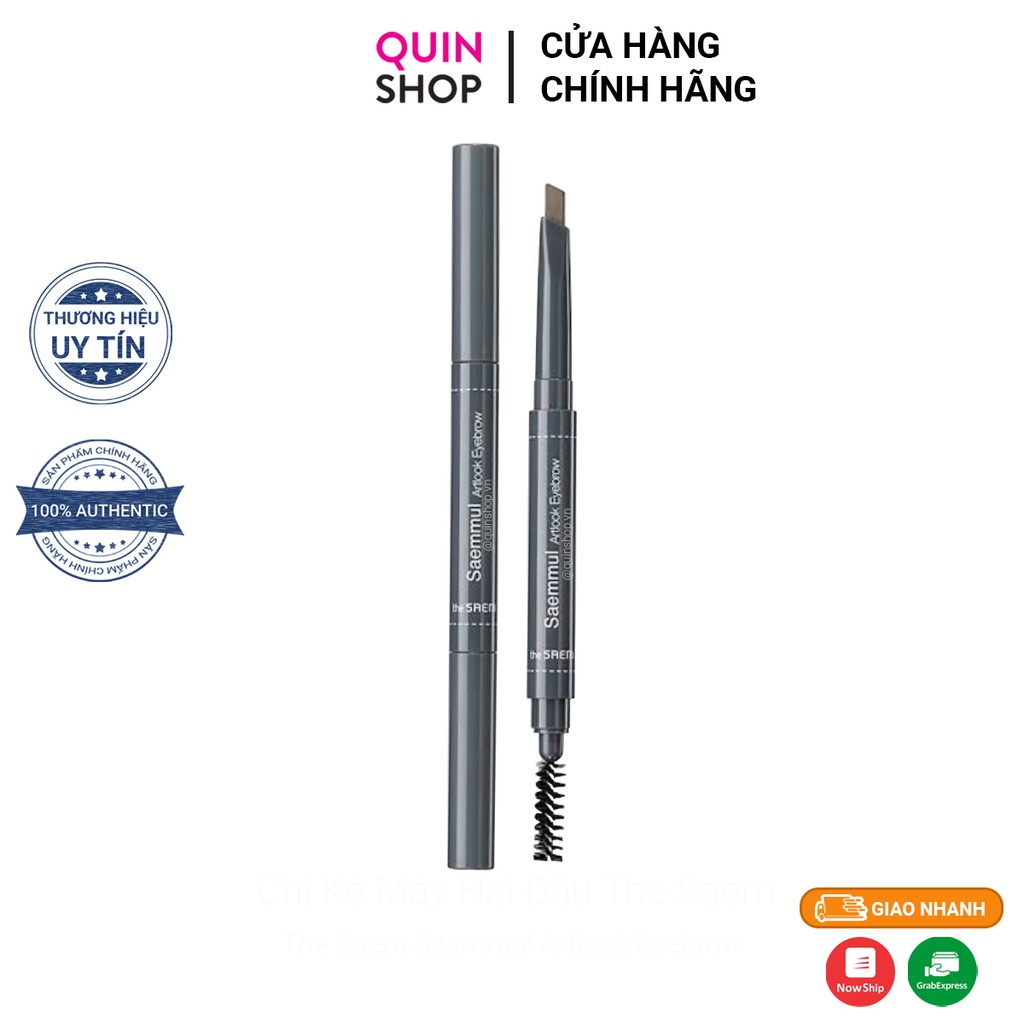 Chì Kẻ Mày Hai Đầu The Saem Saemmul Artlook Eyebrow