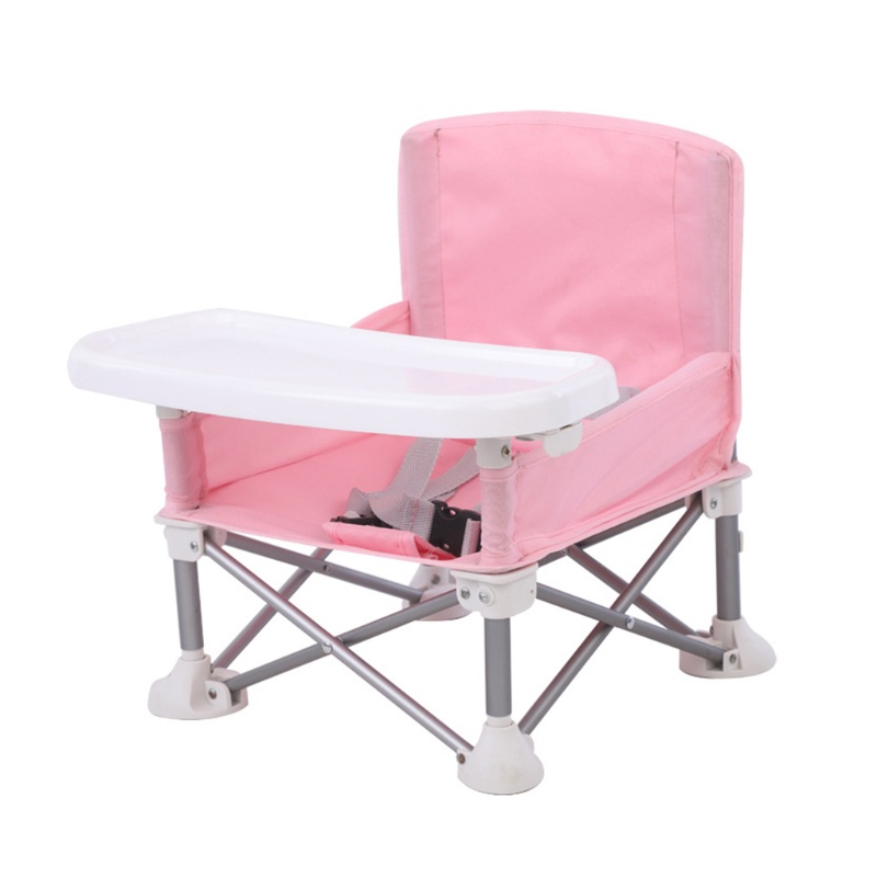 Ghế Ngồi Ăn Có Khay Đựng Và Dây Buộc Dành Cho Trẻ Em Có Thể Gấp Gọn Mang Đi Du Lịch