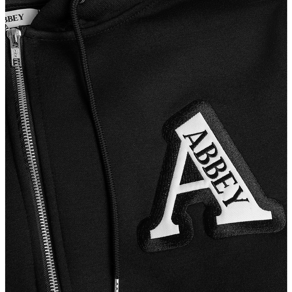 Áo Hoodie zip basic "ABBEY" Nam Nữ - Nỉ cao cấp/Form rộng | BigBuy360 - bigbuy360.vn