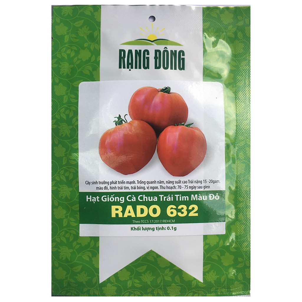 Hạt Giống Cà Chua Trái Tim Đỏ 0.1gr