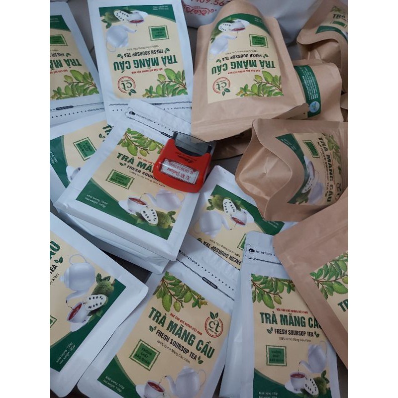 Trà Mãng Cầu Xiêm Cường Tím Gói 100gr