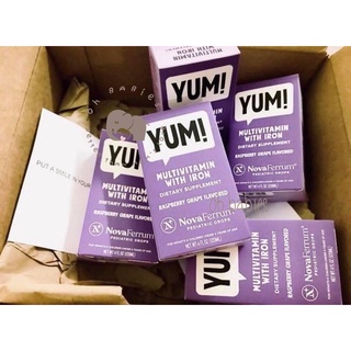 Siro Vitamin tổng hợp có sắt Novaferrum tím cho bé [OH BABIES]