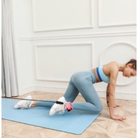 [Hàng Sẵn] Kéo dây đàn hồi dây thun yoga thể dục kéo dây chân huấn luyện viên thể dục thiết bị nhà kháng cự dây đeo chân 【Summer062】