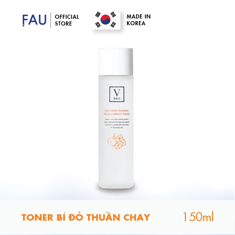 [FAU Vegan Essence Toner] – Toner hồi sinh, trẻ hóa da (150ml)