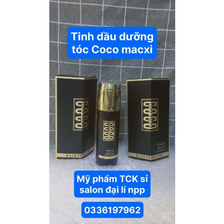 Tinh dầu dưỡng tóc coco macxi hương thơm giữ nếp tóc 60ml