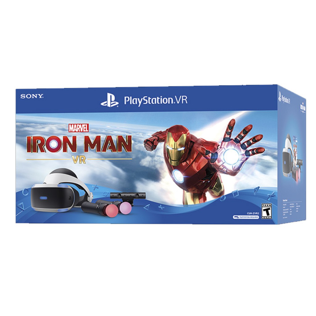 Kính Thực Tế ảo PlayStation VR Marvel’s Iron Man VR Bundle Cho Ps5 -Ps4