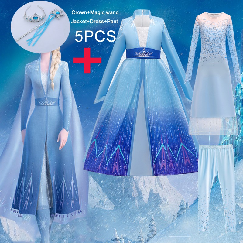 Trang phục cosplay công chúa MQATZ dịp sinh nhật cho bé gái 3-12 tuổi