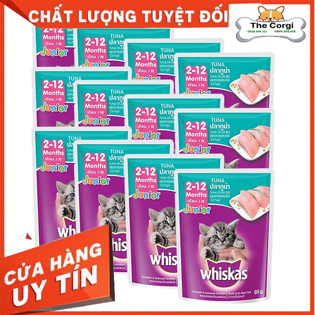 WHISKAT-pate gói cho mèo